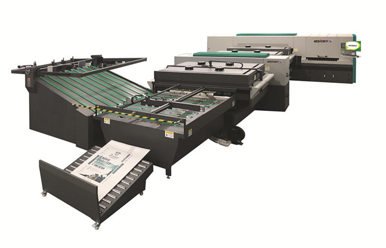 Four Color Industrial Digital Printing Machine For Corrugated Carton