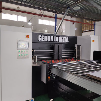 Cardboard Carton Digital Printing Machine Eco Friendly GR1818