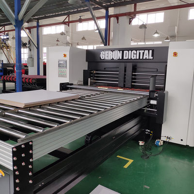 Cmyk Printing Press Digital Printer Corrugated Board 533mm