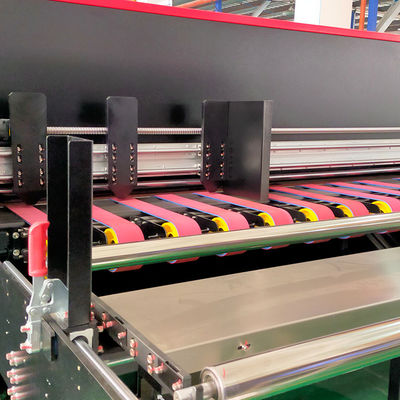 Color Inkjet Printer For Corrugated Boxes CMYK Intelligent Printing Multifunction