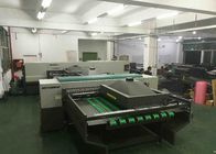 Corrugated Box Industrial Digital Printing Machine CMYK Color With Varnish Coating