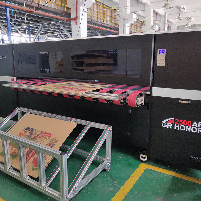Carton  Digital Inkjet Printing Machine On Corrugated Cardboard