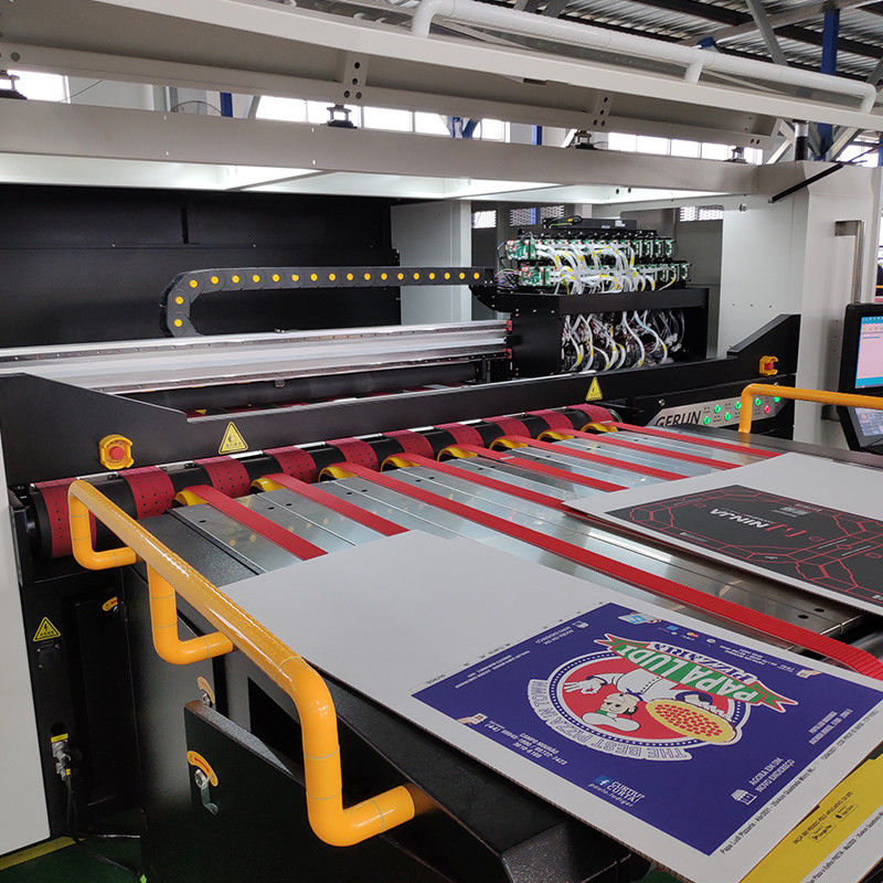 24 Head Corrugated Digital Printing Machine Equipment Carton Inkjet Printing Machine